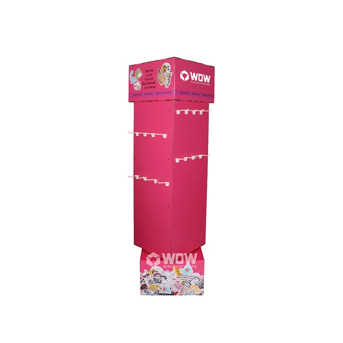 Custom Craft Supply Peg Hook Display Stand