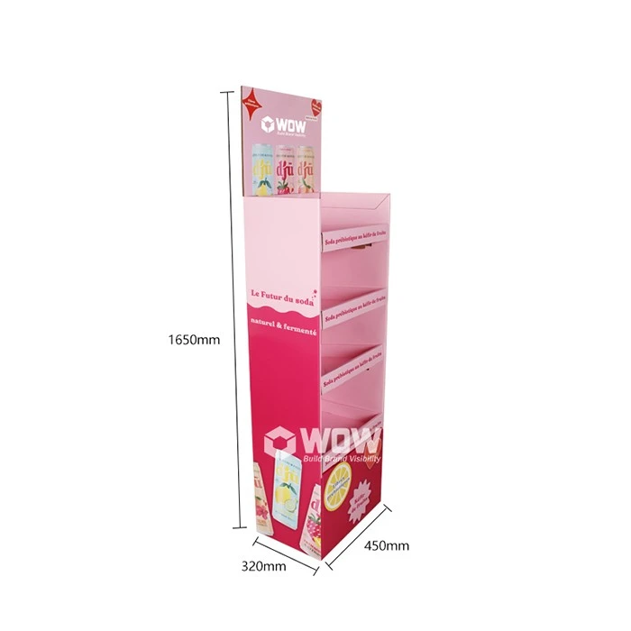 Custom Functional Beverage Floor Display Stand suppliers