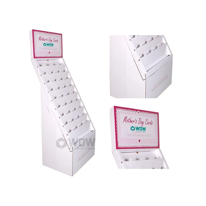 Custom Greeting Card Display Stand For Retail Stores factory
