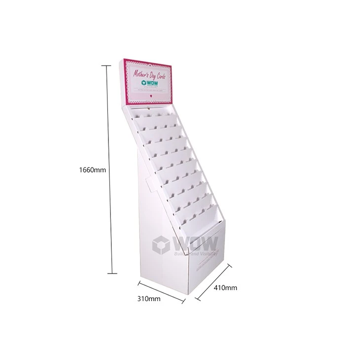 Custom Greeting Card Display Stand For Retail Stores suppliers