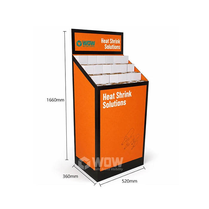 Custom Heat Shrink Tubing Counter Display suppliers