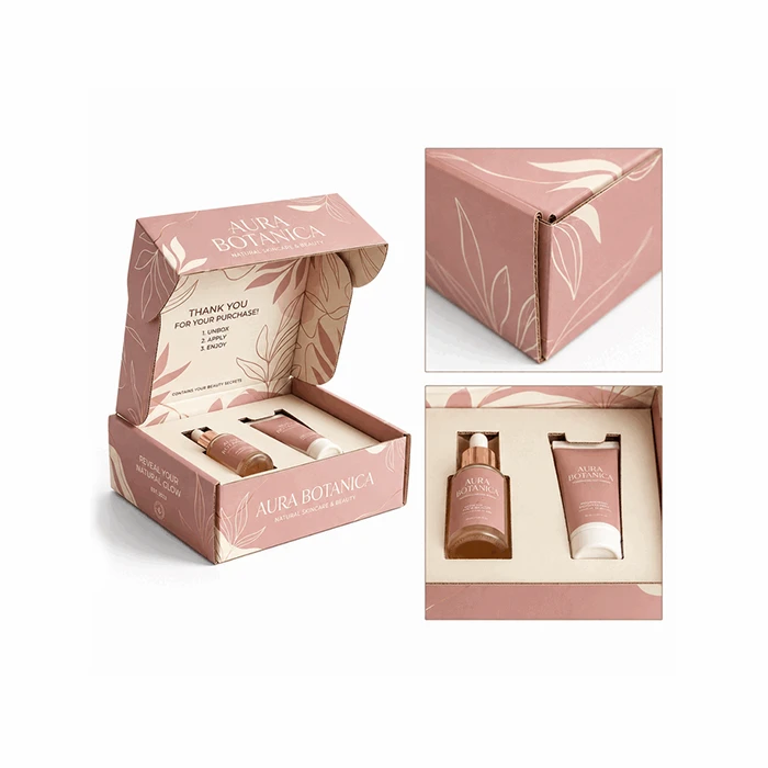 Custom Mailer Box For Beauty And Skincare Products factory