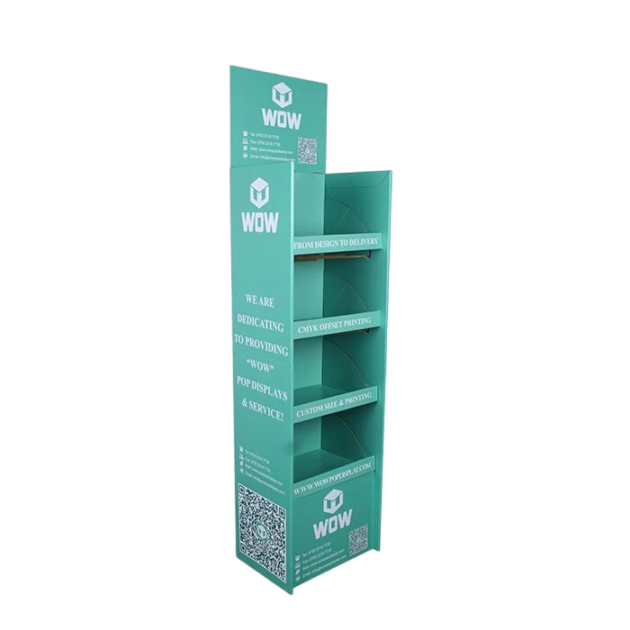 Custom POS POP Cardboard Display Stands