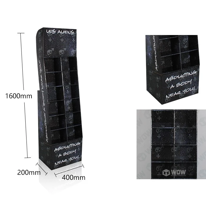 cardboard display units
