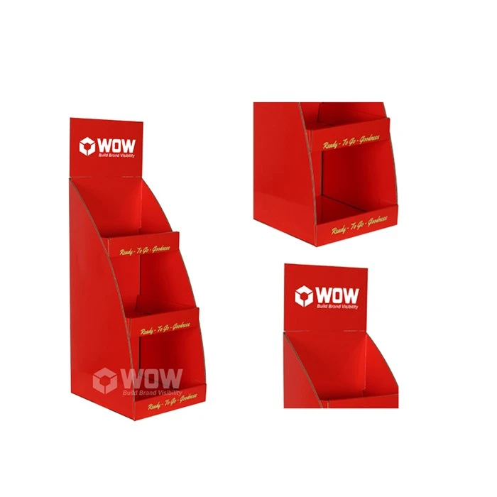 Custom Vitamin Gummies Counter Display Stand factory