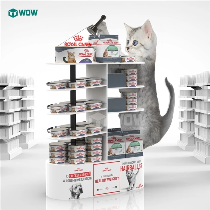 Foam Board Floor Display Stands For Pet Shop price