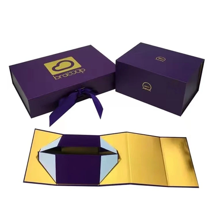 Folding gift box