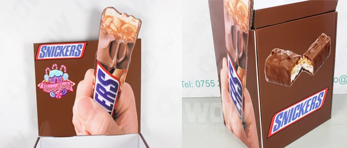 Corrugated Chocolate Display