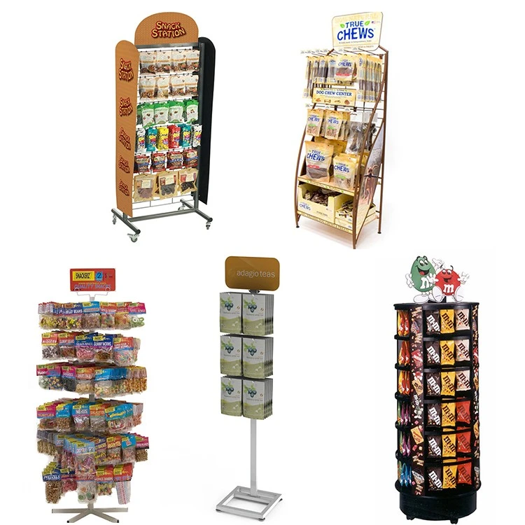 snack hook display stand