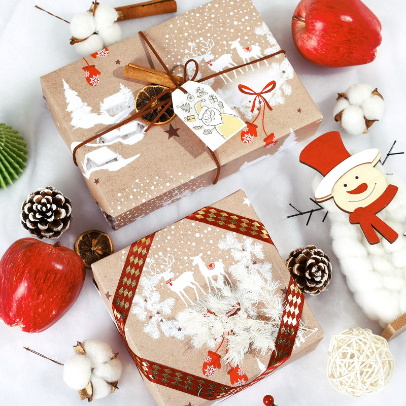 Christmas Kraft Paper
