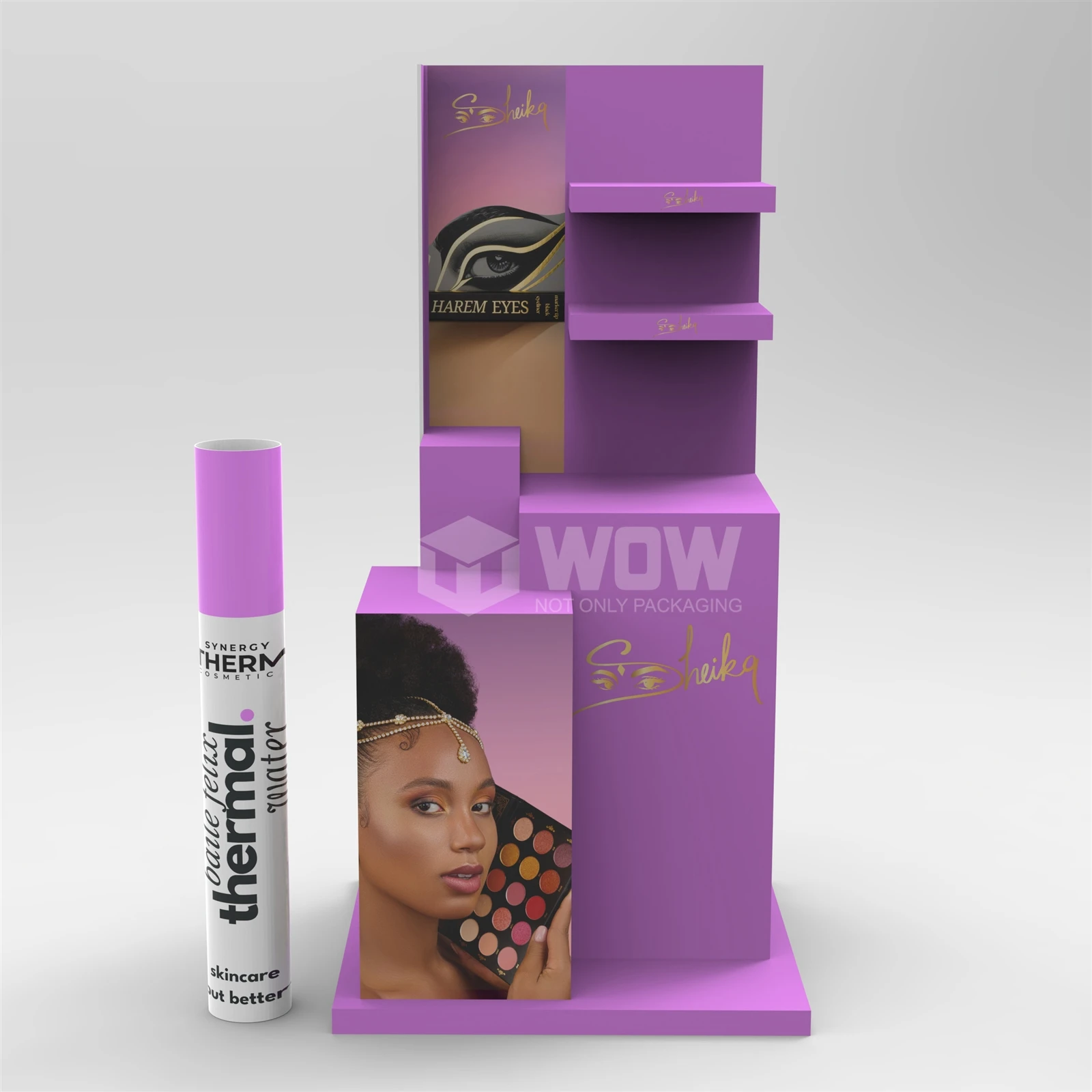 cosmetics display rack