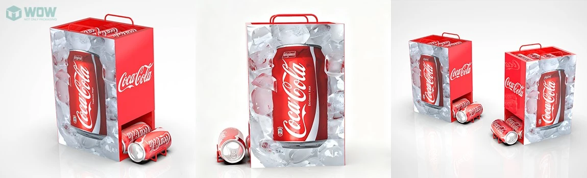 Gravity Feed Coca-Cola Display