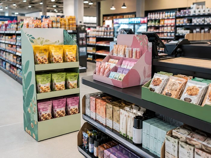 cardboard display stand