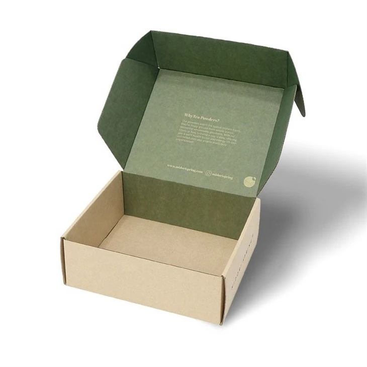 Mailing Brown Kraft Paper Boxes