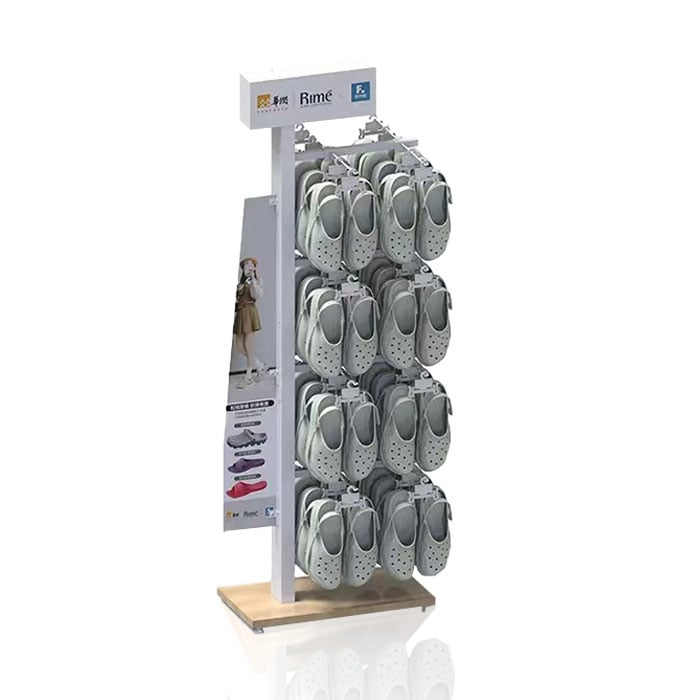 Stainless Steel Flip Flop Display Stands