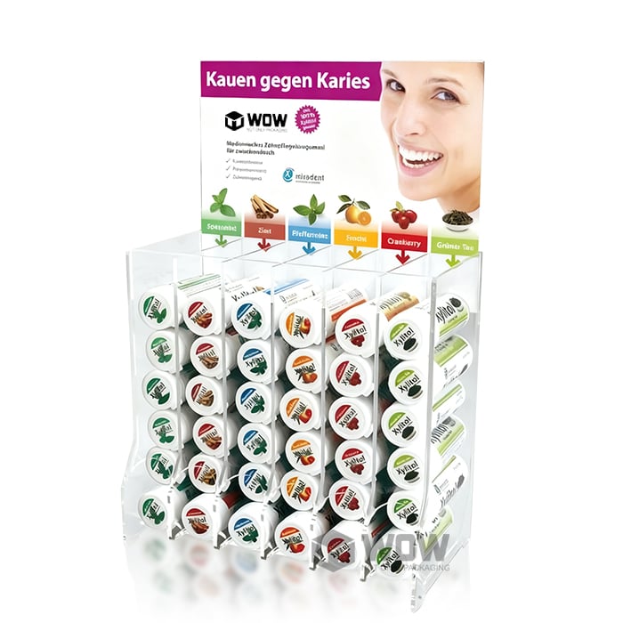Gravity Feed Acrylic Display Stand