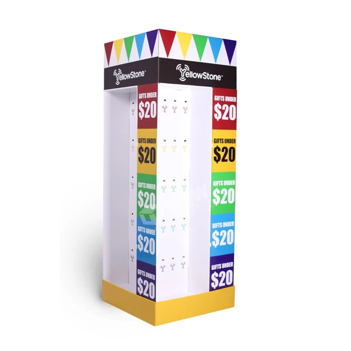 Cardboard Hook Display Stands Cardboard Hook Display Stands