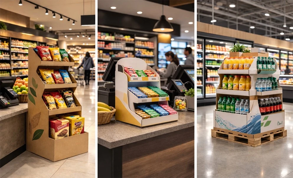 Cardboard POP Stand