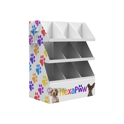 The Difference And Application Of Cardboard Display Rack And Traditional Disp...