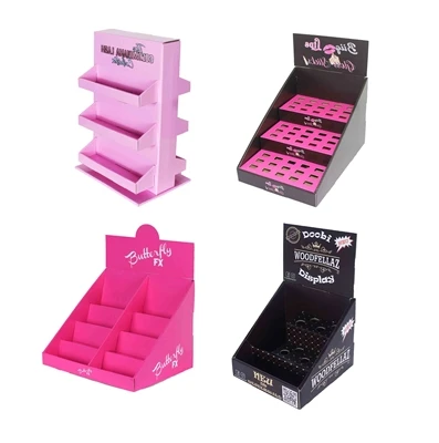 Skincare Product Cardboard Counter Display