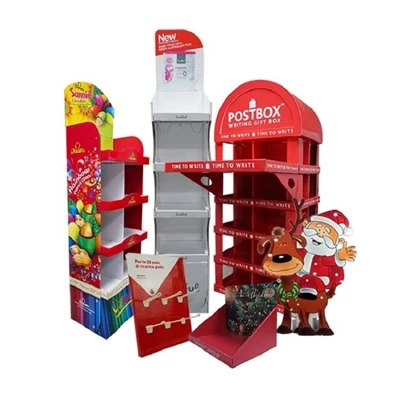 Cardboard Display Stand Types For Christmas Promotions