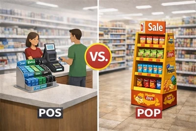 POS Vs. POP Displays: What Is The Difference?
