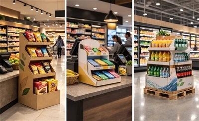 Cardboard Display Stands For Retail: Top Industries, Real Applications & Sale...