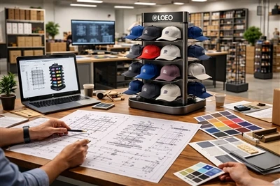 Custom Hat Display Stands for Retail Brands