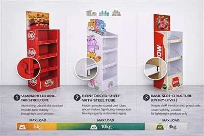 How To Improve Cardboard Display Stability And Durability?