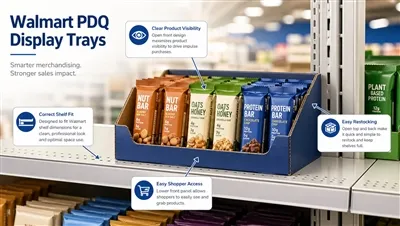 Walmart PDQ Display Tray Guide: How To Choose The Right One For Your Product