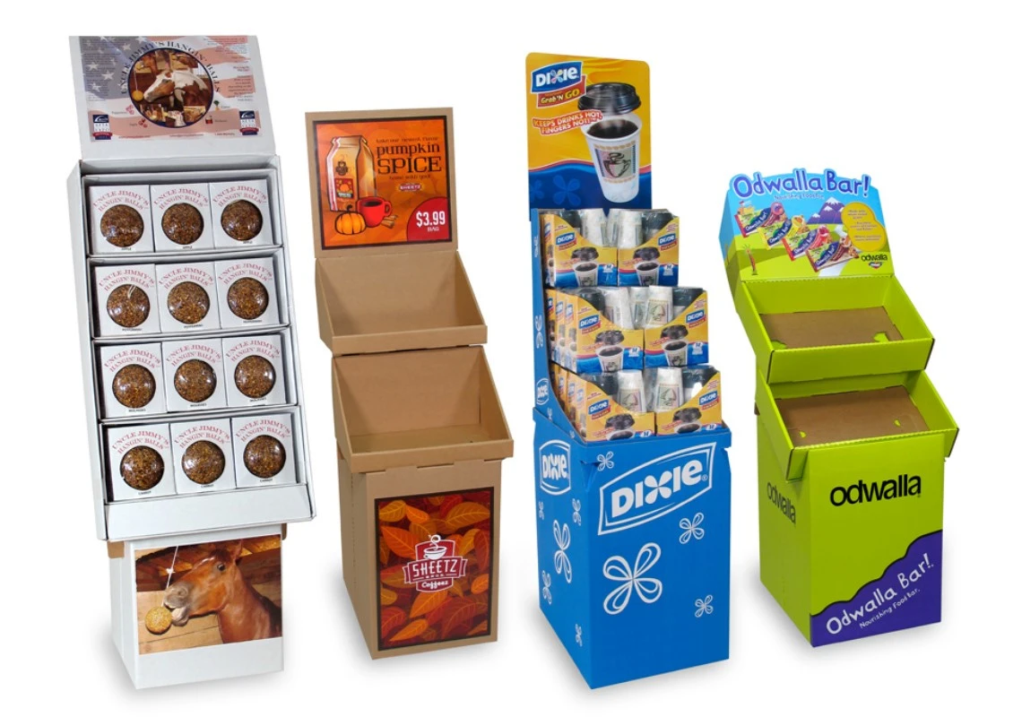 cardboard display rack