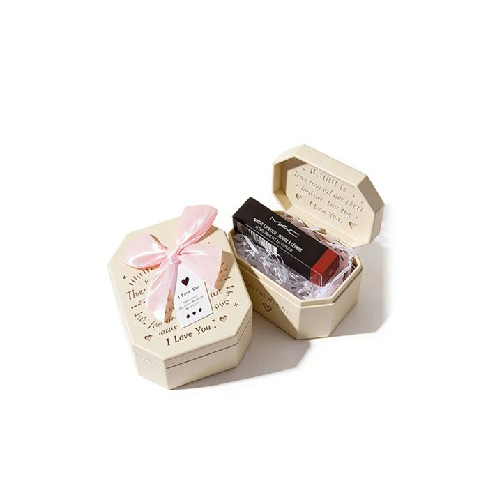 Heart Shaped Lipstick Gift Box Packaging