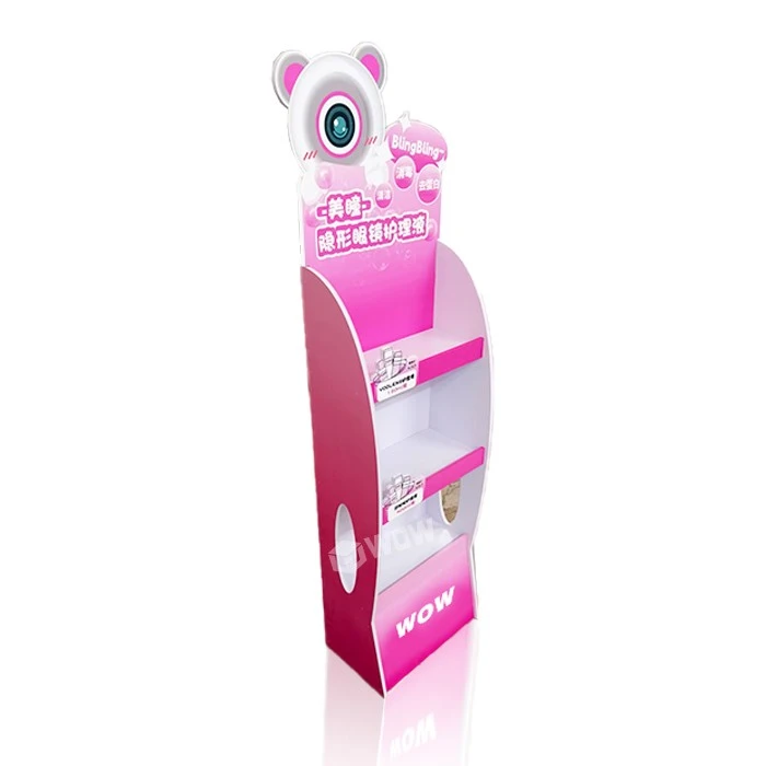 Plastic Point Of Sale Display For Cosmetics