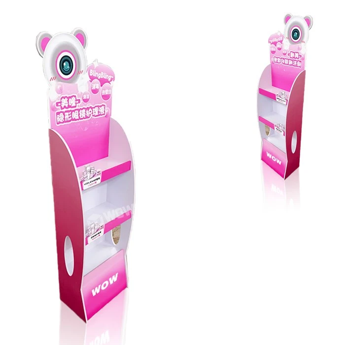 Plastic Point Of Sale Display For Cosmetics