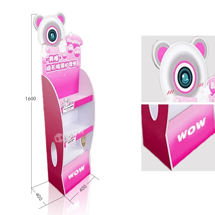 Plastic Point Of Sale Display For Cosmetics