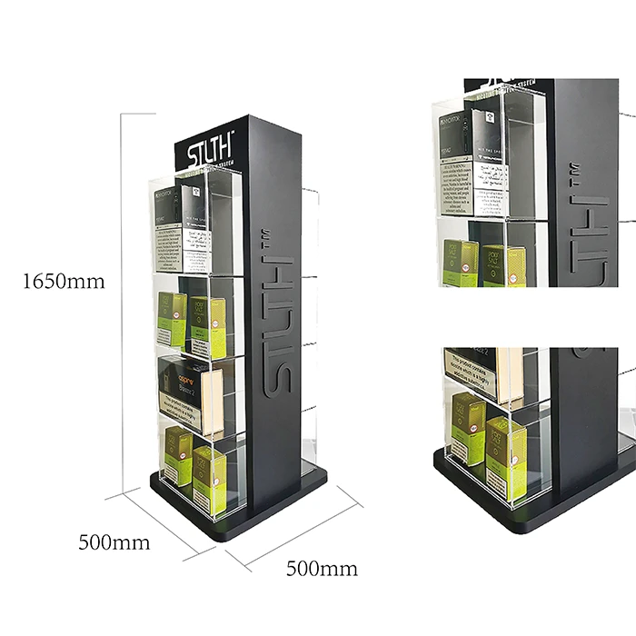 4 tier display