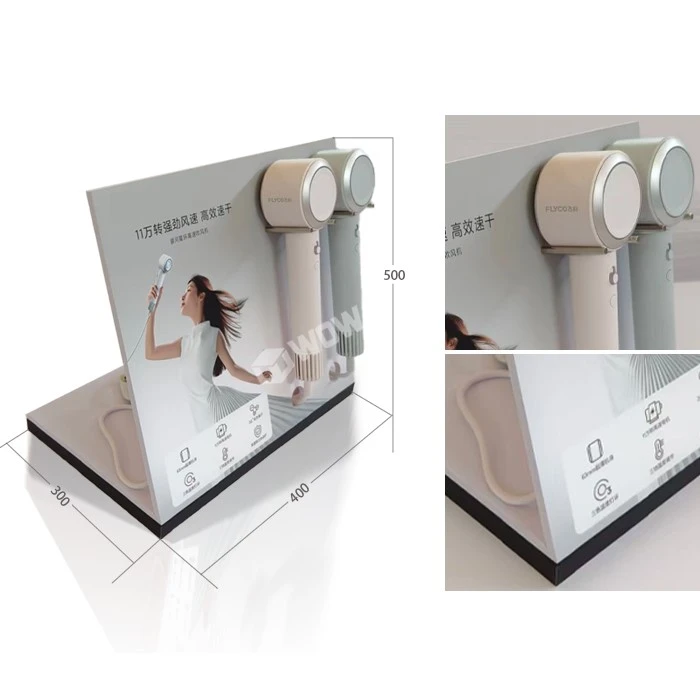 pvc counter display