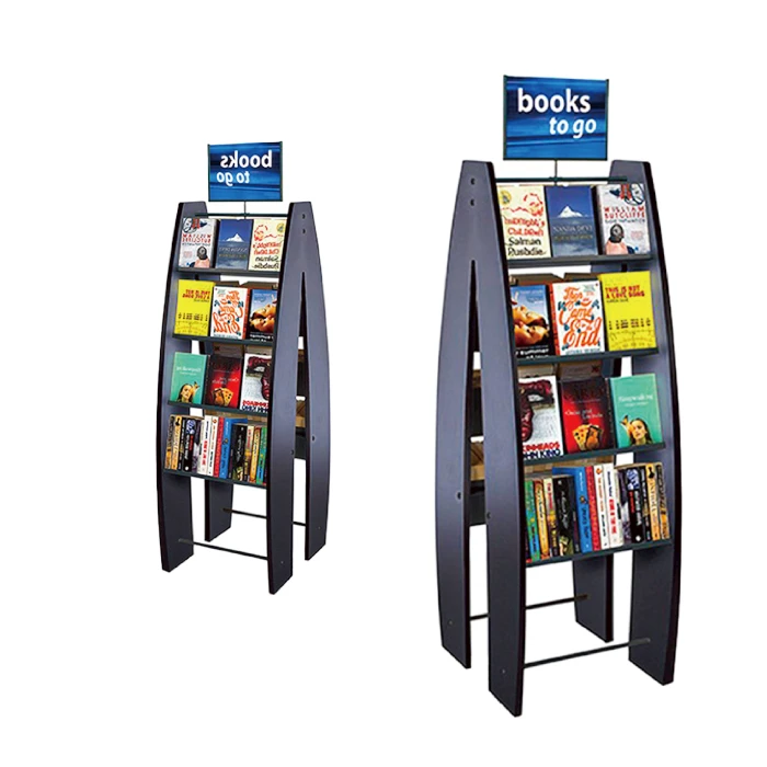 floor standing book display rack floor standing book display rack