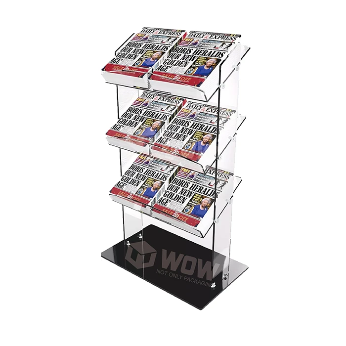 3 tier display shelf