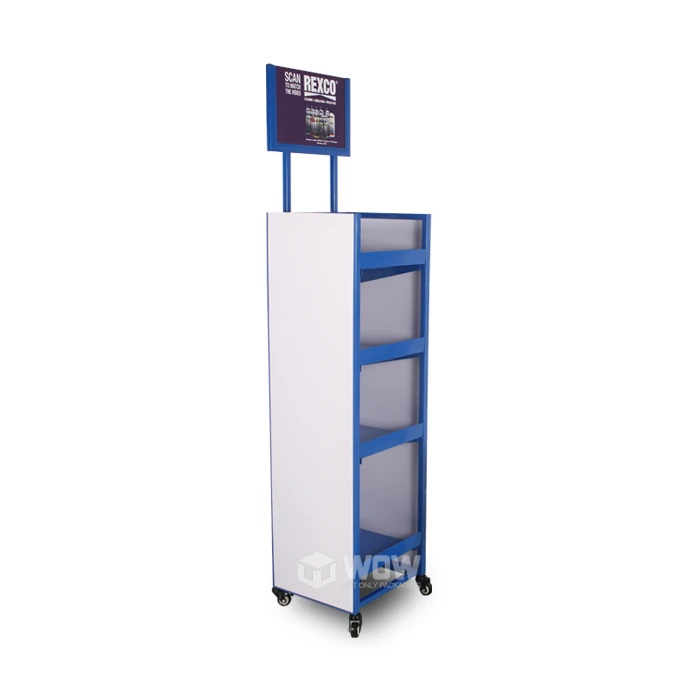 metal display stand