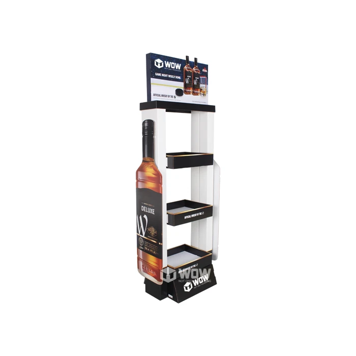 wine bottle display