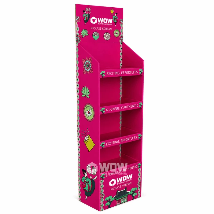 corrugated retail displays
