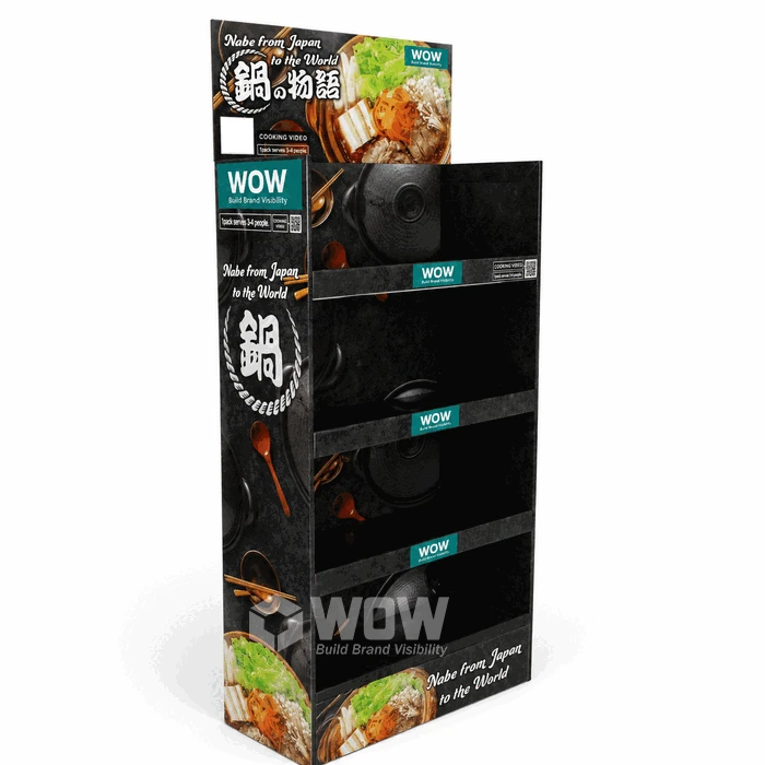 Multi Shelf Display Stand
