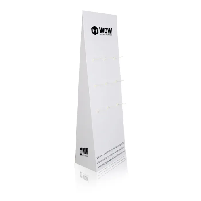 Retail Cardboard Hook Display