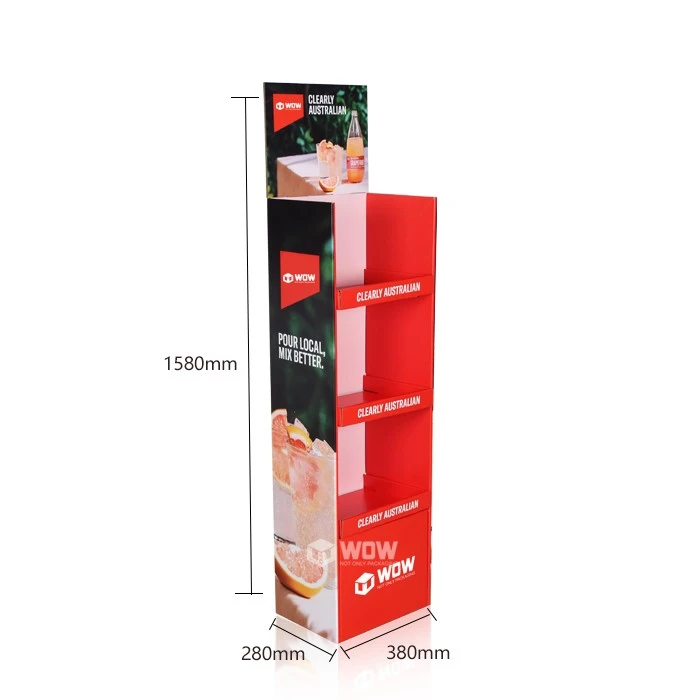 cardboard display units