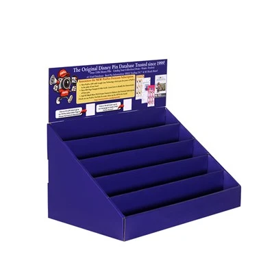 Cardboard Counter Display Stand For Compact Product Presentation