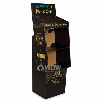Cardboard Display Stand For Playing Cards