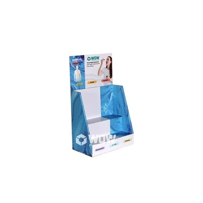 Custom Cardboard Counter Display Stand For Oral Care Products