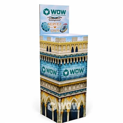 Large Capacity Promotional Cardboard Dump Bin Display