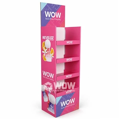 Supplement Display Stand ForHealth Product Floor Display Stand